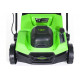 Аэратор-скарификатор аккумуляторный GreenWorks 40V, бесщеточный, c 1хАКБ 4Ач c USB и ЗУ 2517607USB4