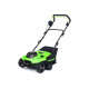 Аэратор-скарификатор аккумуляторный GreenWorks 40V, бесщеточный, c 1хАКБ 4Ач c USB и ЗУ 2517607USB4
