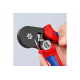 Пресс-клещи 6-гранные, обжимные Knipex KN-975314SB гильзы контакт. 0.08-10 мм², 2-е конц. гильзы 2x4мм²