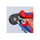 Пресс-клещи 6-гранные, обжимные Knipex KN-975314SB гильзы контакт. 0.08-10 мм², 2-е конц. гильзы 2x4мм²