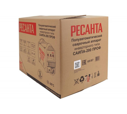 Сварочный полуавтомат Ресанта САИПА-200ПРОФ MIG/MAG 65/97