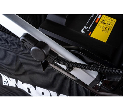 Газонокосилка самоходная WORX NITRO WG749E аккумуляторная 40V 46см, бесщеточная, с двумя АКБ на 4Ач и двойным ЗУ в 2A+2А Газонокосилка самоходная WORX NITRO WG749E аккумуляторная 40V 46см, бесщеточная, с двумя АКБ на 4Ач и двойным ЗУ в 2A+2А