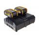 Газонокосилка самоходная WORX NITRO WG749E аккумуляторная 40V 46см, бесщеточная, с двумя АКБ на 4Ач и двойным ЗУ в 2A+2А