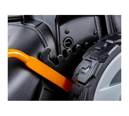 Газонокосилка самоходная WORX NITRO WG749E аккумуляторная 40V 46см, бесщеточная, с двумя АКБ на 4Ач и двойным ЗУ в 2A+2А Газонокосилка самоходная WORX NITRO WG749E аккумуляторная 40V 46см, бесщеточная, с двумя АКБ на 4Ач и двойным ЗУ в 2A+2А