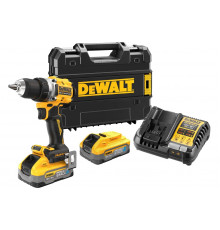 Аккумуляторная дрель-шуруповерт Dewalt 18 В, 2000 об/мин, с 2 АКБ 5 Ач и ЗУ, в кейсе TSTAK DCD800H2T