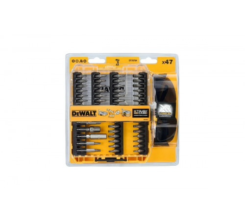 Набор насадок и бит 47 предметов Dewalt DT70704-QZ