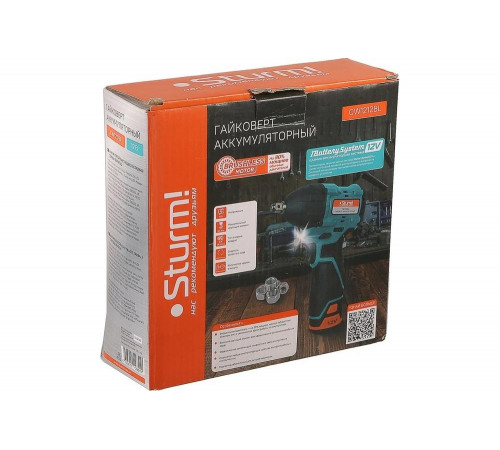Аккумуляторный гайковерт Sturm 1BatterySystem12V CW1212BL Аккумуляторный гайковерт Sturm 1BatterySystem12V CW1212BL
