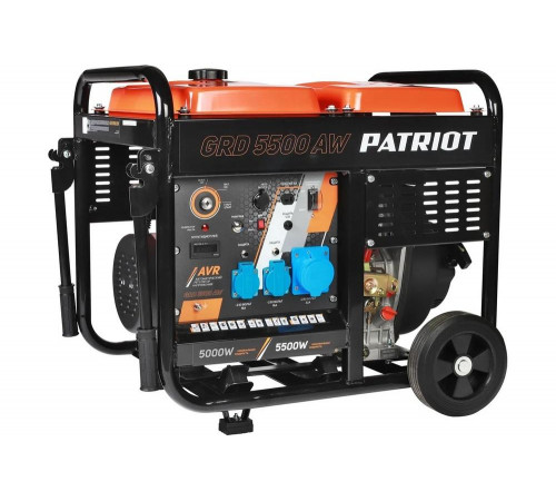 Дизельный генератор Patriot GRD 5500AW 472702255 Дизельный генератор Patriot GRD 5500AW 472702255
