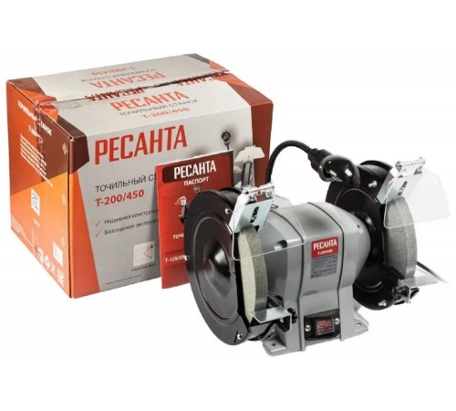 Точильный станок Ресанта Т-200/450 Точильный станок Ресанта Т-200/450