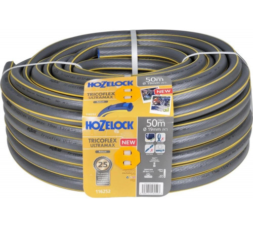 Шланг HoZelock TRICOFLEX ULTRAmAX 19 мм, 50 м 116252 Шланг HoZelock TRICOFLEX ULTRAmAX 19 мм, 50 м 116252