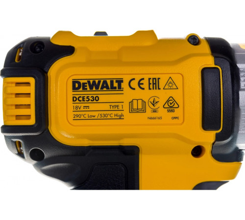 Строительный фен DEWALT 18 В XR DCE530N-XJ