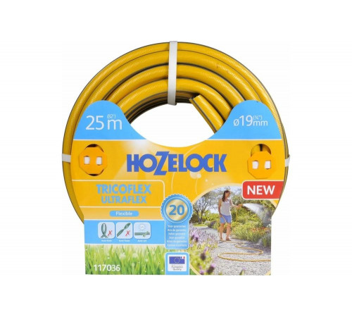 Шланг для полива Hozelock Tricoflex Ultraflex 5.14,  380мм,  380мм,  180мм, Арт. 117036