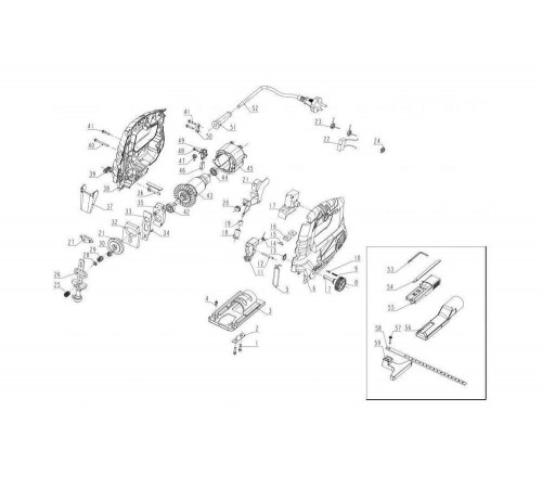 Электрический лобзик Kolner KJS 900VC 8031200234