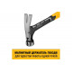 Молоток DEWALT одноэлементный, с прямым гвоздодером, 624 г DWHT0-51064
