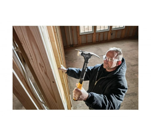 Молоток DEWALT одноэлементный, с прямым гвоздодером, 624 г DWHT0-51064