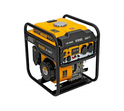 Генератор инверторный Denzel GK-3800iF, 3,8 кВт, 230 В, ручной старт 94708