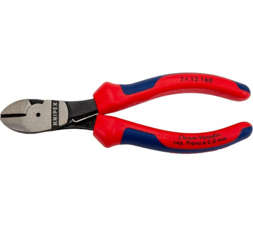 Боковые кусачки KNIPEX KN-7412160 Боковые кусачки KNIPEX KN-7412160