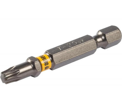Набор бит TORX T25, 50 мм, сталь S2, шестигранный профиль, 10 шт Denzel 11670 Набор бит TORX T25, 50 мм, сталь S2, шестигранный профиль, 10 шт Denzel 11670