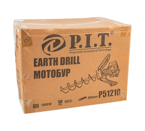 Мотобур P.I.T. P51210