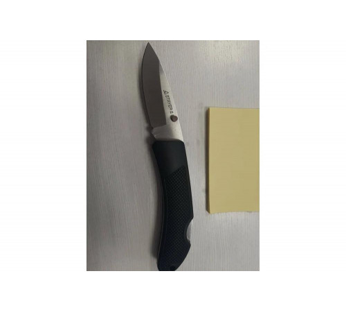 STAYER 82 мм, 2,75 мм, обрезиненная ручка, складной нож 47600-2_z01 STAYER 82 мм, 2,75 мм, обрезиненная ручка, складной нож 47600-2_z01