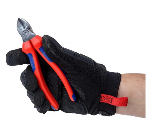 Бокорезы Knipex, 160 мм, 62 HRC, хром, 2-к ручки, KN-7005160SB Бокорезы Knipex, 160 мм, 62 HRC, хром, 2-к ручки, KN-7005160SB