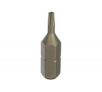 Вставка бита торцевая 1/4", TORX, T8, L=25, с отверстием KING TONY 102508U
