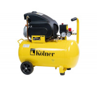 Масляный коаксиальный компрессор Kolner 1500 Вт, 50 л кн50лм