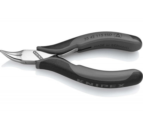 Антистатические захватные плоскогубцы для электроники KNIPEX KN-3542115ESD