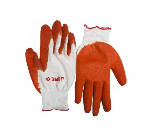 ЗУБР L-XL, 13 класс, 10 пар, х/б, перчатки с одинарным обливом, трикотажные 11458-K10 Мастер ЗУБР L-XL, 13 класс, 10 пар, х/б, перчатки с одинарным обливом, трикотажные 11458-K10 Мастер