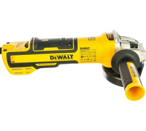 Бесщёточная угловая шлифмашина DEWALT DWE4357-QS