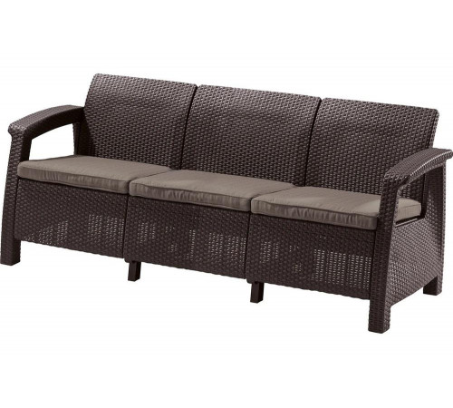 Диван Keter Corfu Triple love seat max 258947 Диван Keter Corfu Triple love seat max 258947