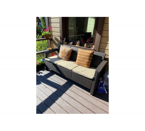 Диван Keter Corfu Triple love seat max 258947 Диван Keter Corfu Triple love seat max 258947
