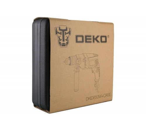 Ударная дрель DEKO DKID650W в кейсе 063-4092