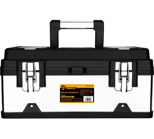 Ящик для инструментов DEKO Tool box 18M 41x23x19 см 085-3002 Ящик для инструментов DEKO Tool box 18M 41x23x19 см 085-3002