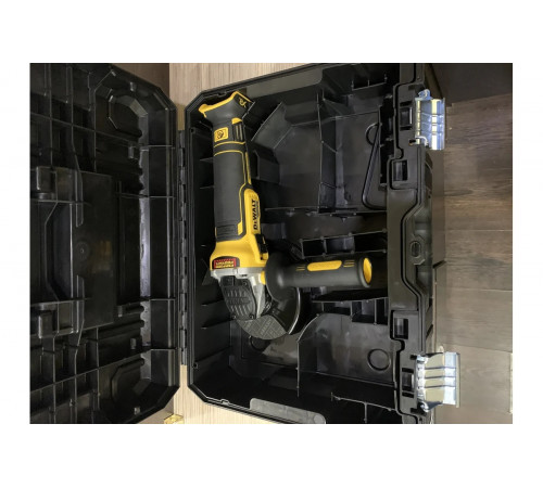 Бесщеточная угловая шлифмашина DEWALT DCG405NT
