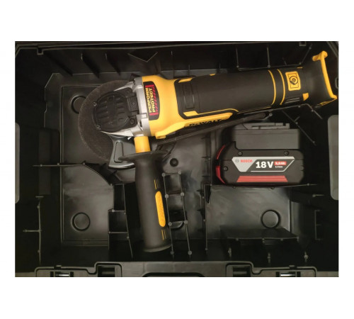 Бесщеточная угловая шлифмашина DEWALT DCG405NT