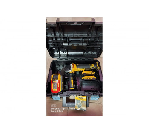 Бесщеточная угловая шлифмашина DEWALT DCG405NT