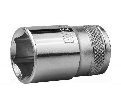 KRAFTOOL 1/2", 16 мм, Cr-V сталь, хромированная, торцовая головка 27805-16_z01 KRAFTOOL 1/2", 16 мм, Cr-V сталь, хромированная, торцовая головка 27805-16_z01