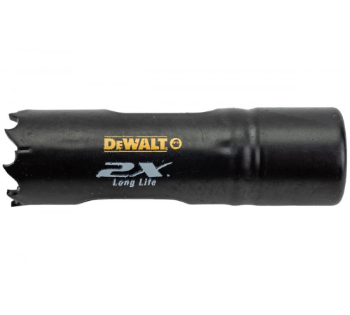 Коронка биметаллическая COBALT 8% M42 (17х37 мм) DEWALT DT8117L