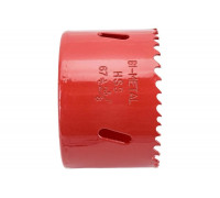 Коронка пильная биметаллическая 67 мм Elitech 1820.062100