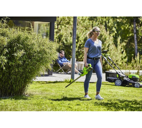 Аккумуляторный кусторез GreenWorks G24HT56 24 В 2205507