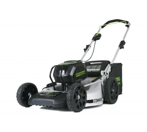 Аккумуляторная бесщеточная газонокосилка Greenworks GD82LM51 2502007 Аккумуляторная бесщеточная газонокосилка Greenworks GD82LM51 2502007