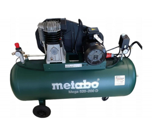 Компрессор поршневой METABO MEGA 520-200 D (601541000) Компрессор поршневой METABO MEGA 520-200 D (601541000)