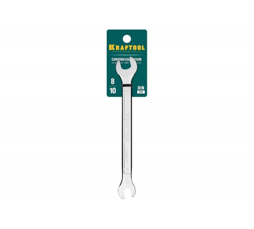 Рожковый гаечный ключ Kraftool 8 x 10 мм 27033-08-10_z01 Рожковый гаечный ключ Kraftool 8 x 10 мм 27033-08-10_z01