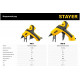 STAYER d=11 мм, 18 г/мин, пистолет термоклеевой электрический PRO 11 0681-20 Professional