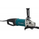 Угловая шлифовальная машина Makita 180 мм , 2800 Вт, 8500 об., AFT, D-обр.поворот. рукоятка, плавн. пуск,антивибр, поддержка об., расцепляющая муфта, тормоз дв., 6.2 кг GA7071X1
