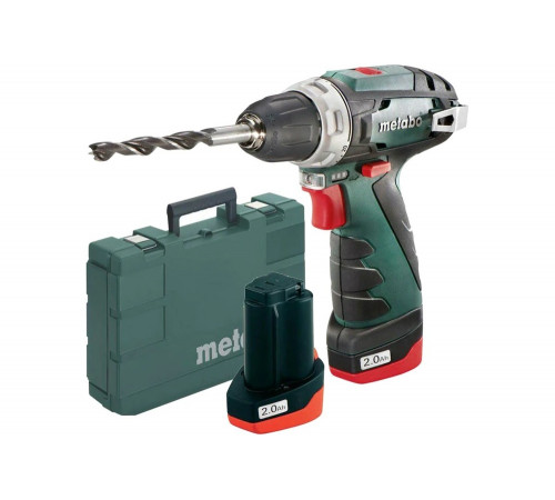 Дрель-шуруповерт METABO PowerMaxx BS Basic x2 (600080500) Дрель-шуруповерт METABO PowerMaxx BS Basic x2 (600080500)