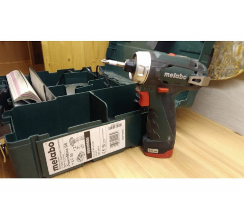 Дрель-шуруповерт METABO PowerMaxx BS Basic x2 (600080500) Дрель-шуруповерт METABO PowerMaxx BS Basic x2 (600080500)