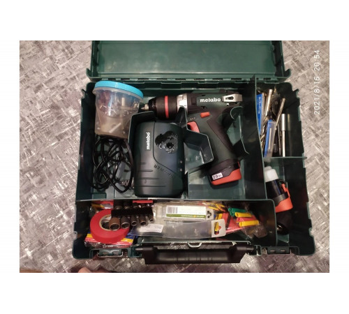 Дрель-шуруповерт METABO PowerMaxx BS Basic x2 (600080500) Дрель-шуруповерт METABO PowerMaxx BS Basic x2 (600080500)