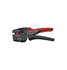 Автоматический стриппер Knipex NexStrip 3-в-1, O 0.03-10 мм AWG 32-8, рез до 10 мм, обжим: квадрат, 0.25-4 мм, 2x2.5 мм, 190 мм, SB KN-1272190SB